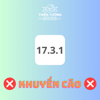 cập nhật lên iOS 17.3.1